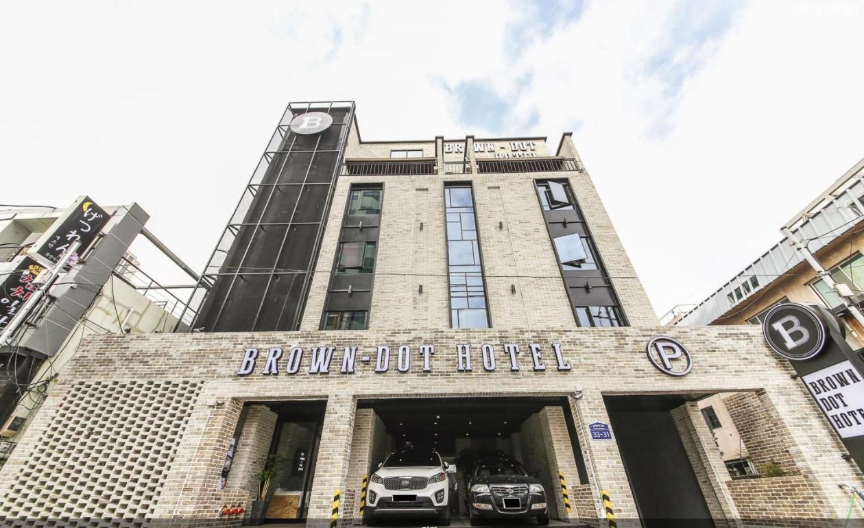 Brown Dot Hotel Gwangan Beach Busan Esterno foto